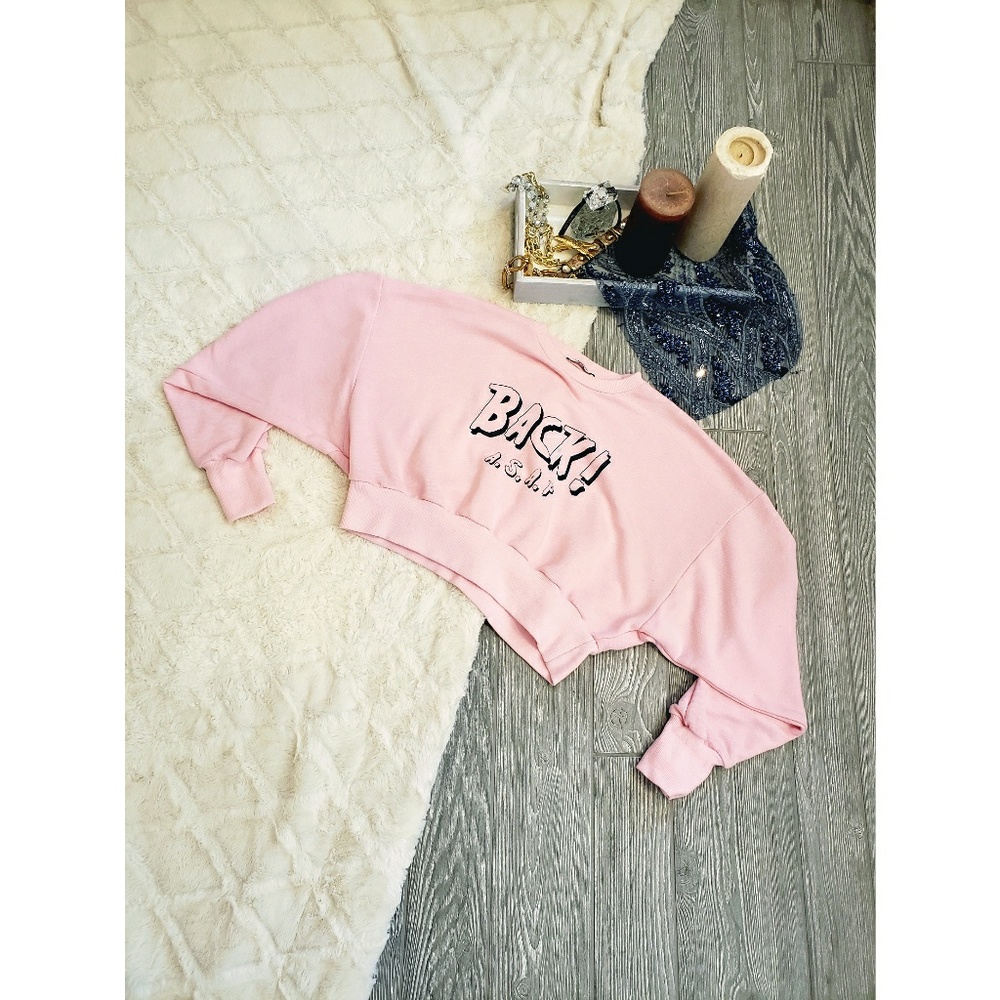 Zara Trafaluc Crop Sweatshirt